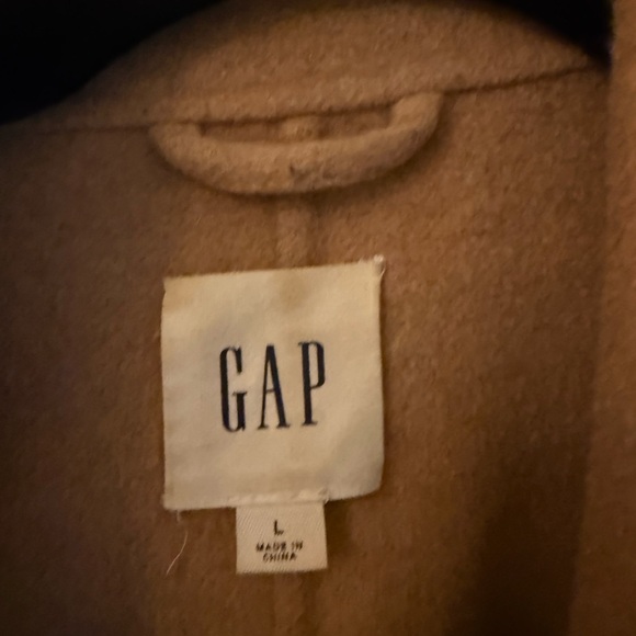Gap Women’s Camel Peacoat - Picture 2 of 4